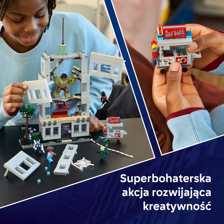 LEGO Marvel, Epickie starcie: Spider-Man kontra Hulk, 76350