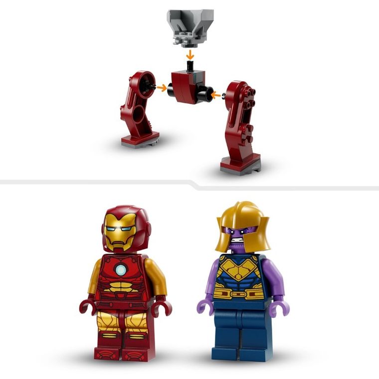 LEGO Marvel, Hulkbuster Iron Mana vs. Thanos, 76263