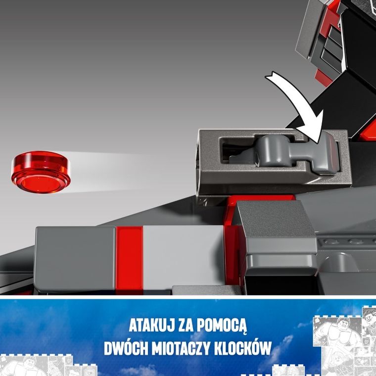 LEGO Marvel, Kapitan Ameryka kontra Czerwony Hulk - bitwa, 76292