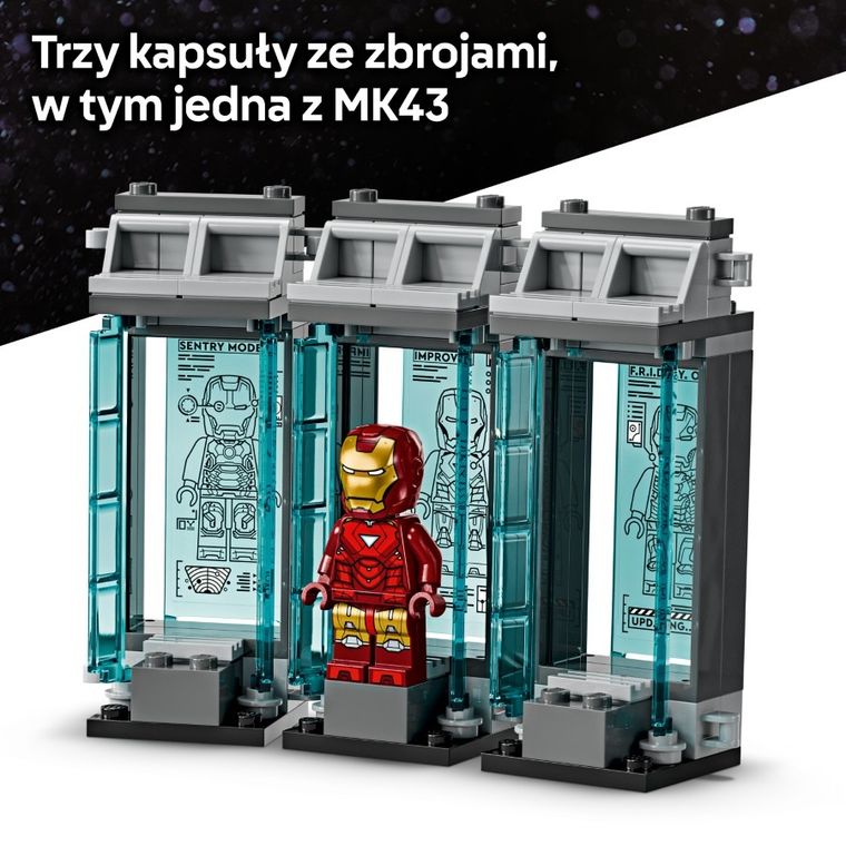 LEGO Marvel, Laboratorium Iron Mana: Zbrojownia, 76315