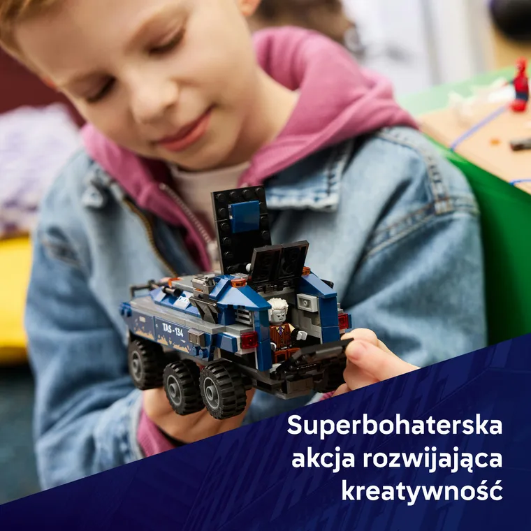LEGO Marvel, Pościg Spider-Mana za więźniarką, 76349