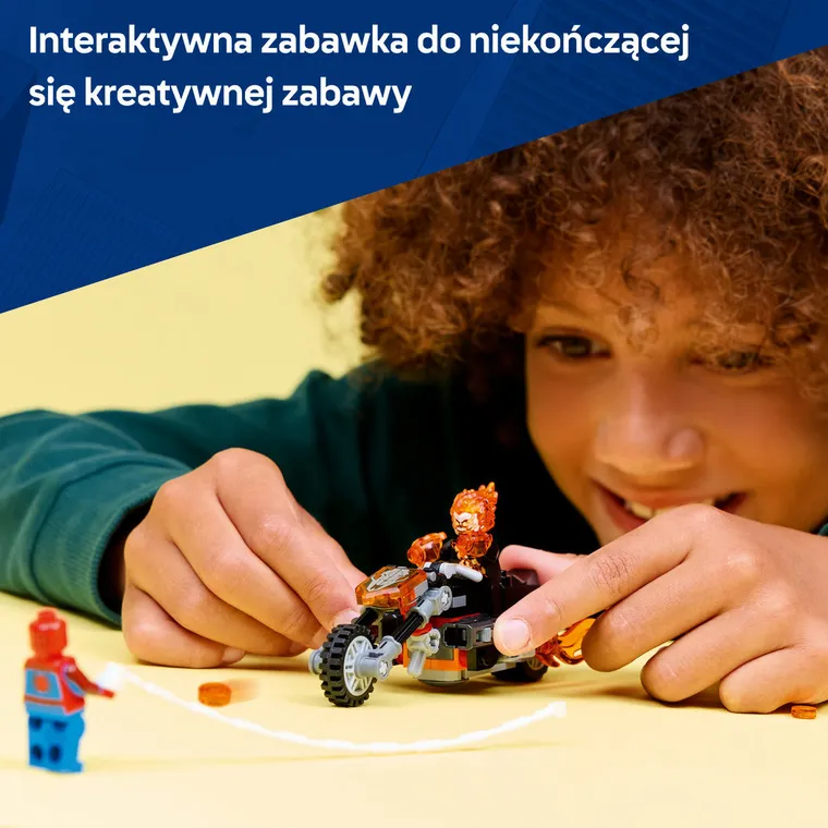 LEGO Marvel, Spider-Man kontra Ghost Rider na motocyklu, 76335