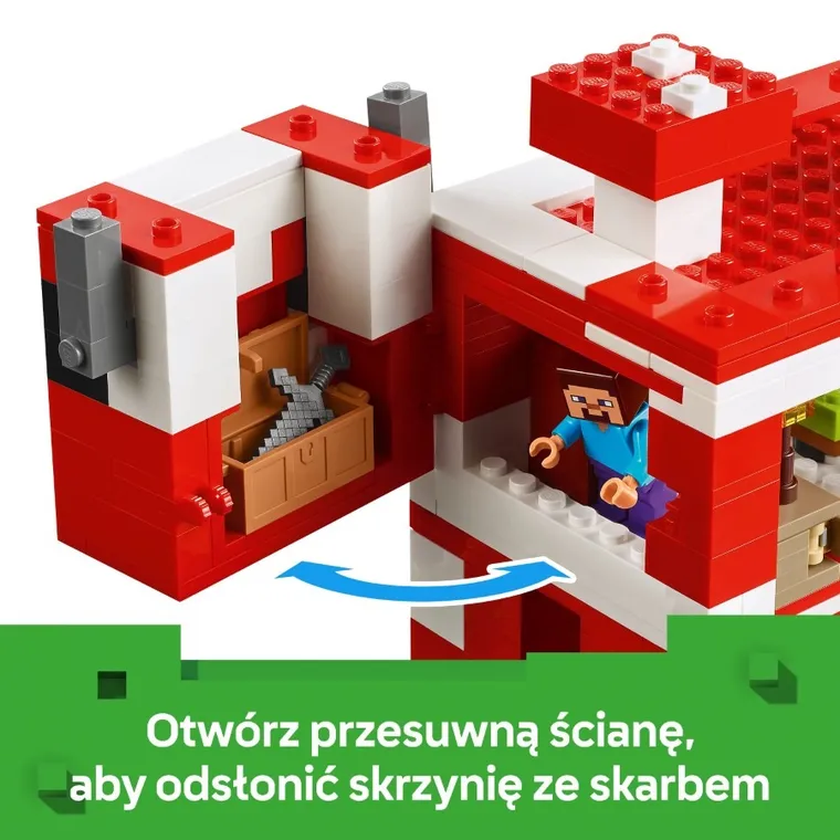 LEGO Minecraft, Dom grzybowej krowy, 21270