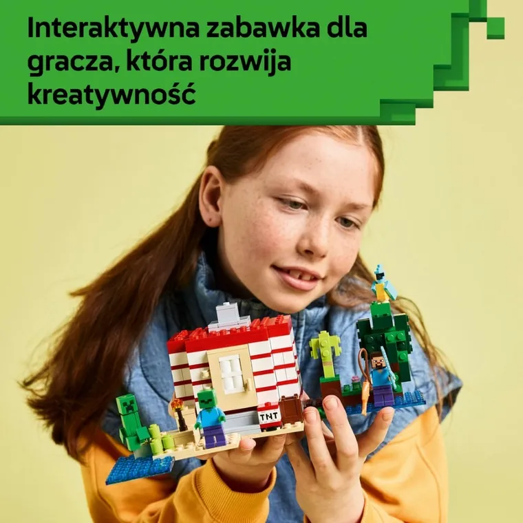 LEGO Minecraft, Dom TNT w dżungli, 21275
