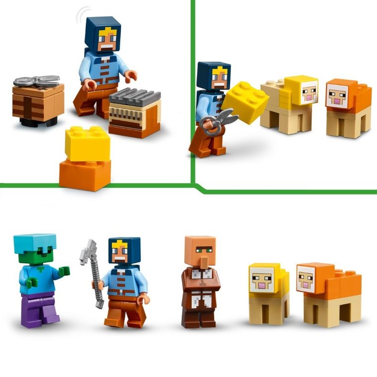LEGO Minecraft, Farma z wiatrakiem, 21262