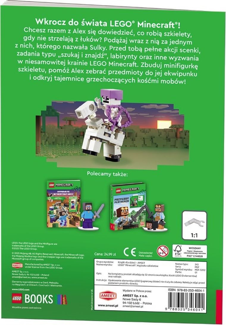 LEGO Minecraft. Kryjówka szkieletów