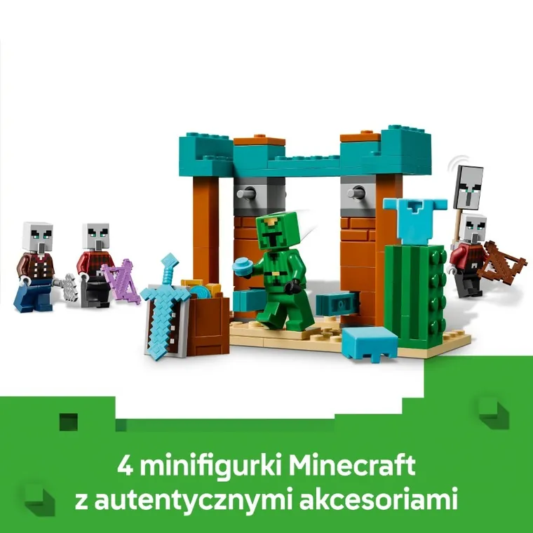 LEGO Minecraft, Pustynny patrol złosadników, 21267