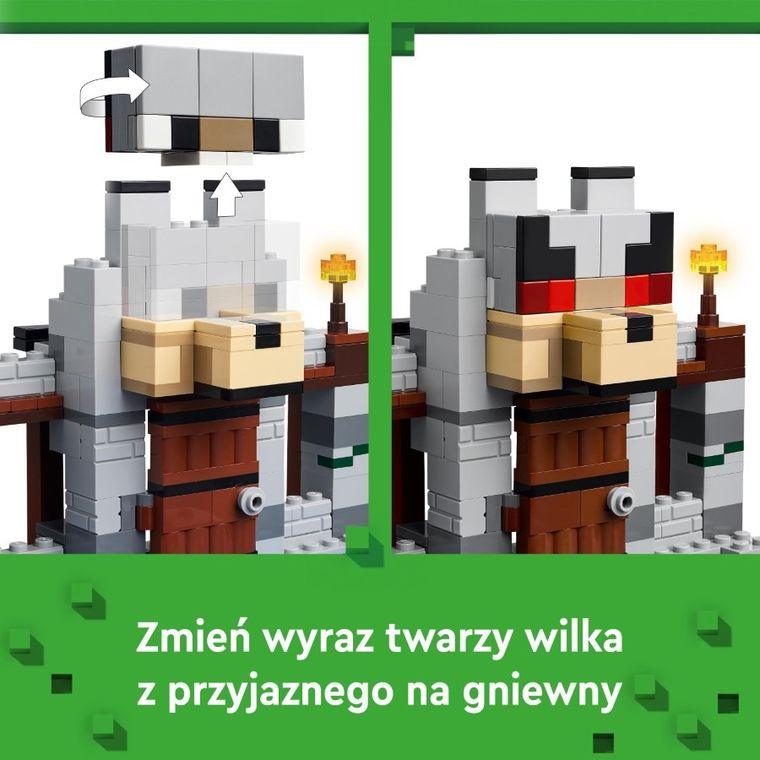 LEGO Minecraft, Wilcza twierdza, 21261