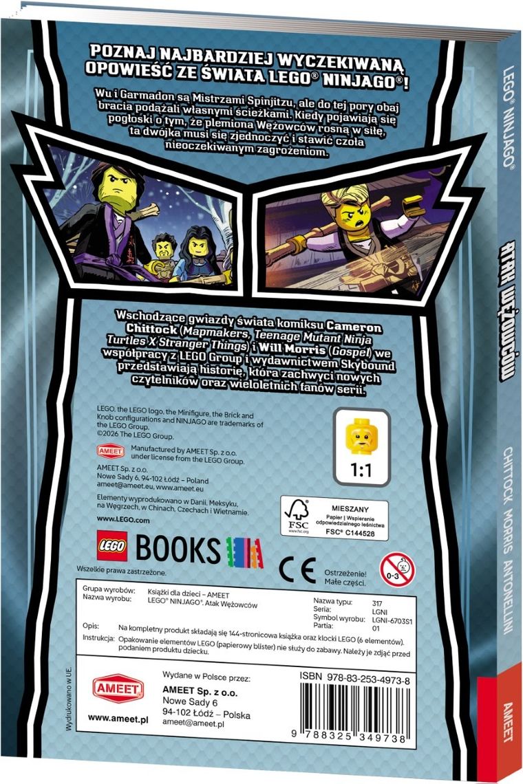 LEGO Ninjago. Atak Wężowców + figurka