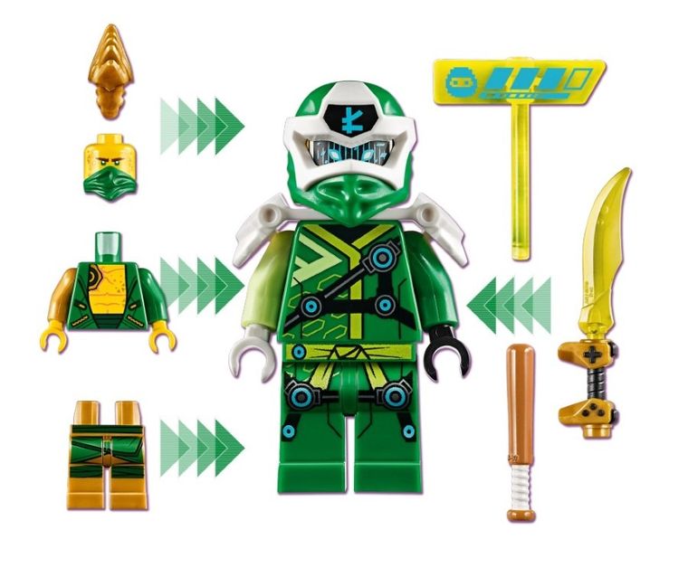 LEGO NINJAGO, Awatar Lloyda, kapsuła gracza, 71716