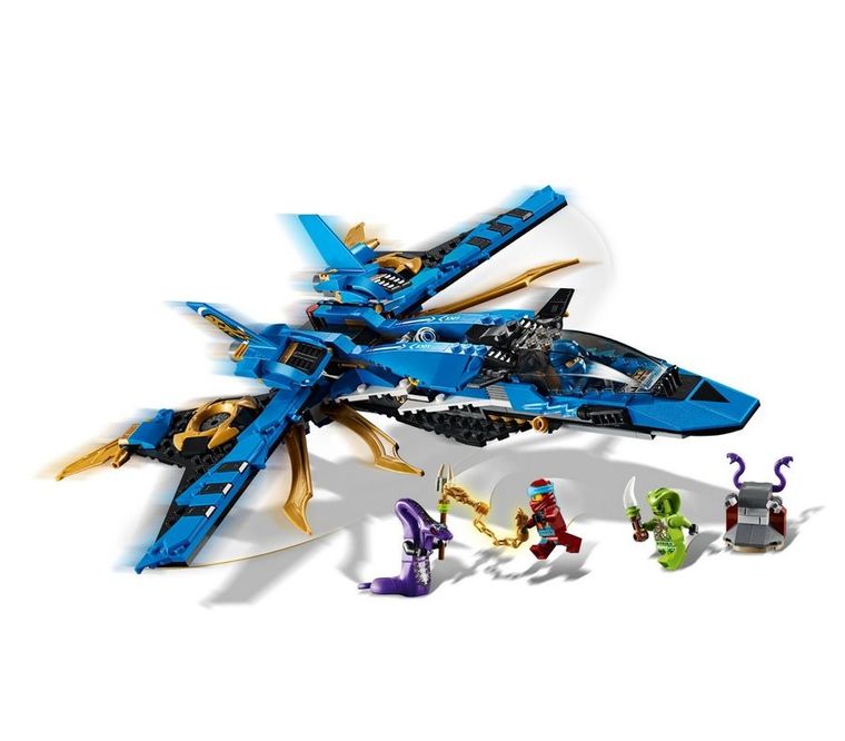 LEGO NINJAGO, Burzowy myśliwiec Jaya, 70668