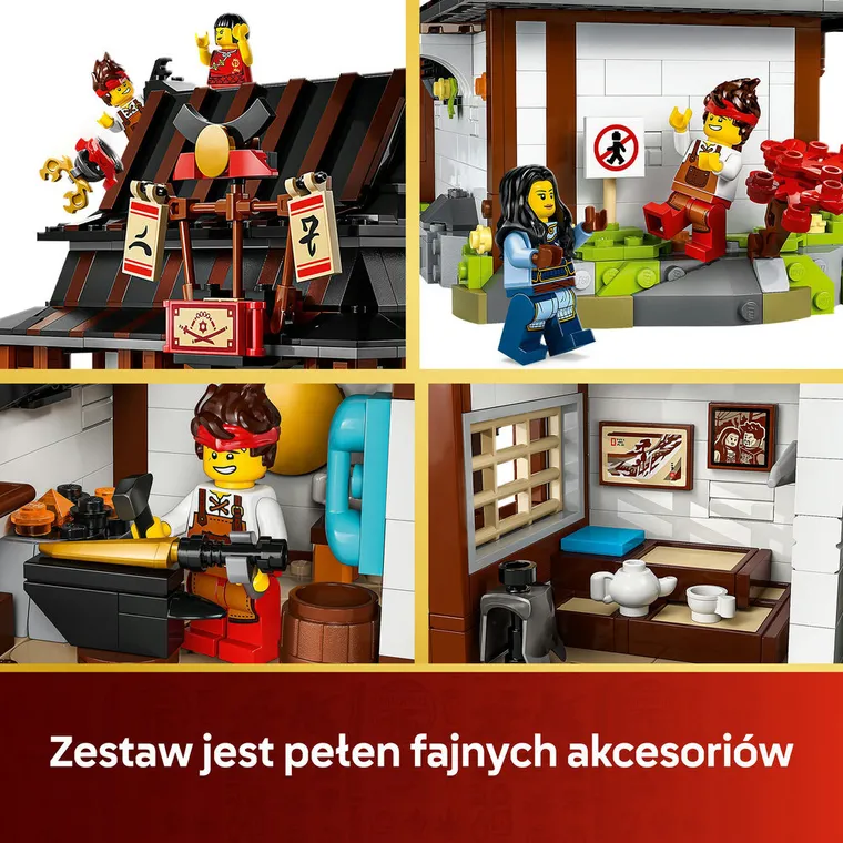 LEGO NINJAGO, Kuźnia Cztery Bronie - 15-lecie, 71858