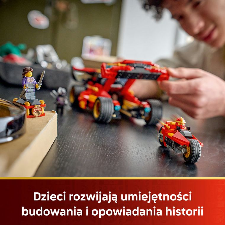 LEGO NINJAGO, Ninjaścigacz X-1 - 15-lecie, 71867