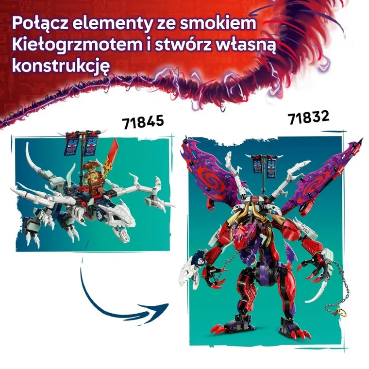 LEGO NINJAGO, Odrzutowy mech Lloyda, 71845