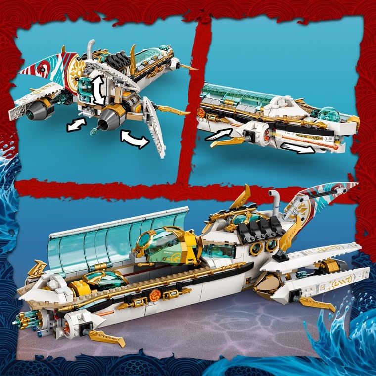 LEGO NINJAGO, Pływająca Perła, 71756