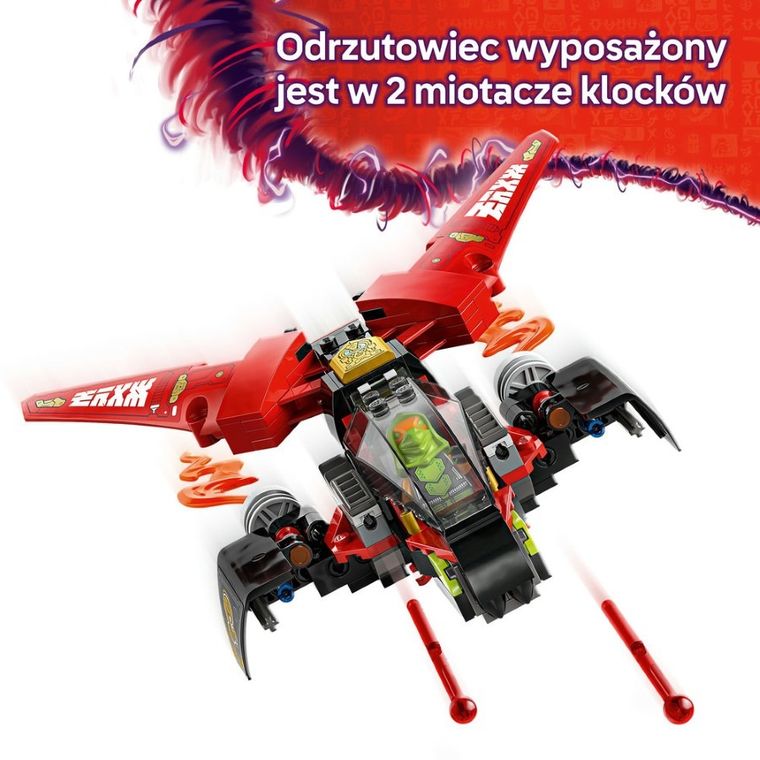 LEGO NINJAGO, Pojazd bojowy ninja, 71844