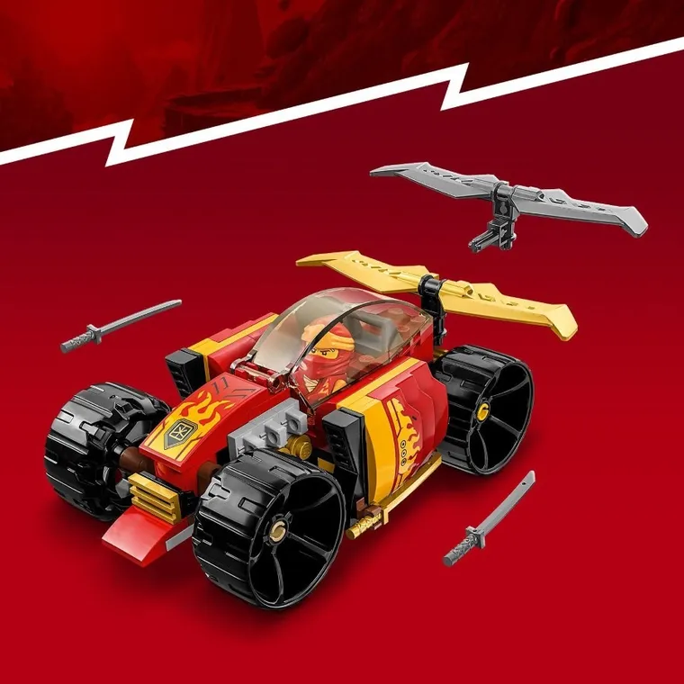 LEGO NINJAGO, Samochód wyścigowy ninja Kaia EVO, 71780