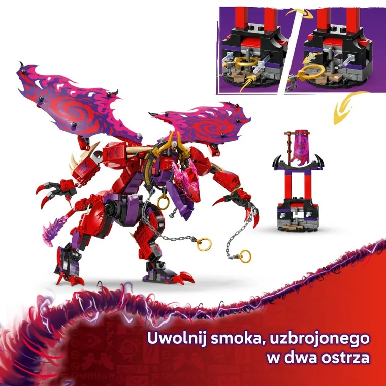 LEGO NINJAGO, Smok chaosu Kiełogrzmot, 71832