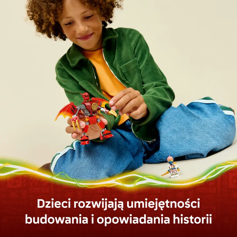 LEGO NINJAGO, Smok-mech Kaia - zestaw bitewny, 71851