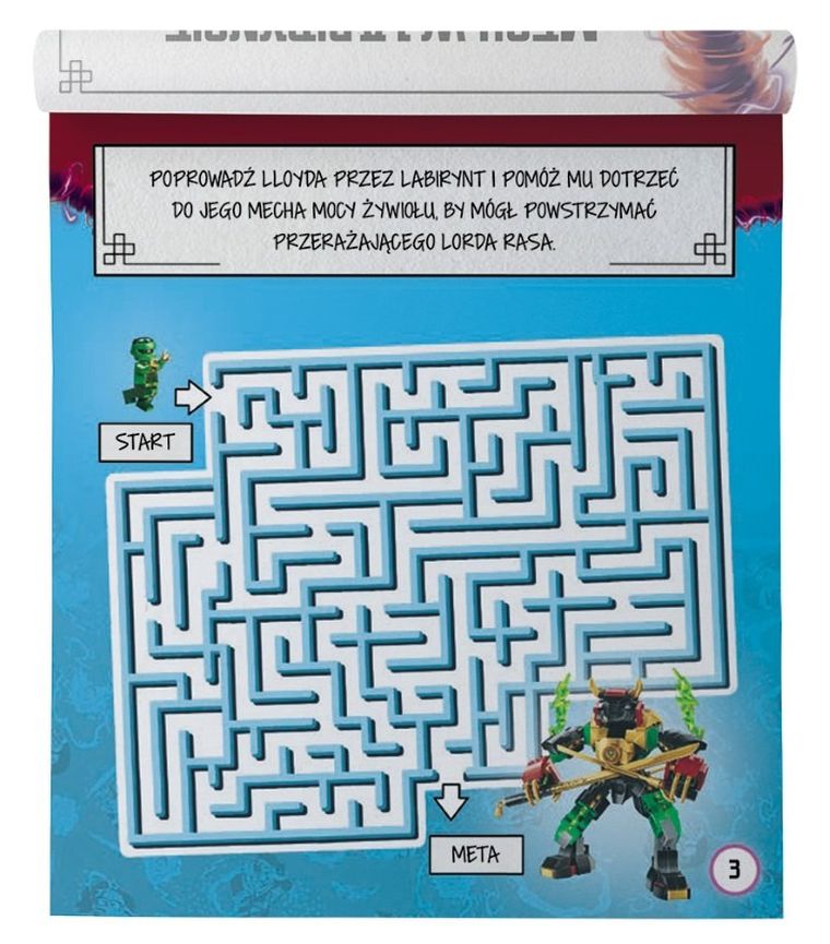 LEGO Ninjago. Trening Mistrza Spinjitzu + figurka
