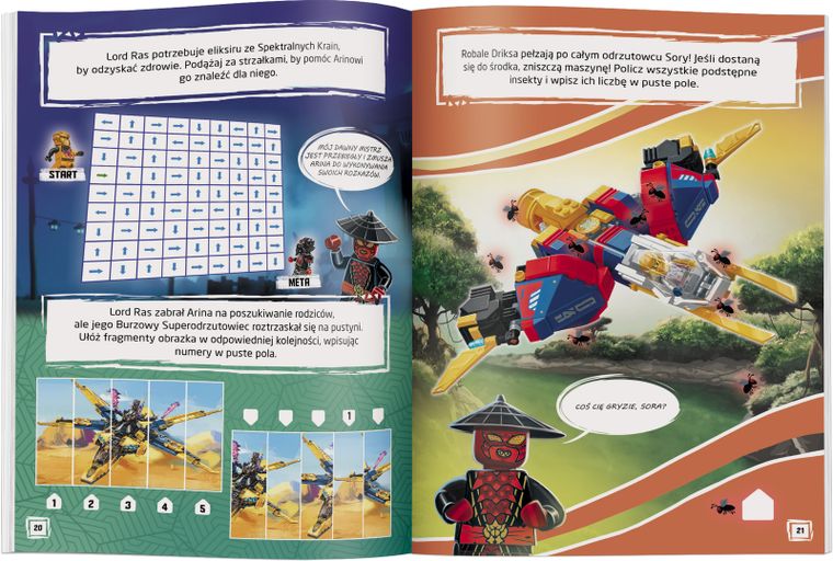 LEGO Ninjago. Uwolnić Smoka Chaosu! + figurka