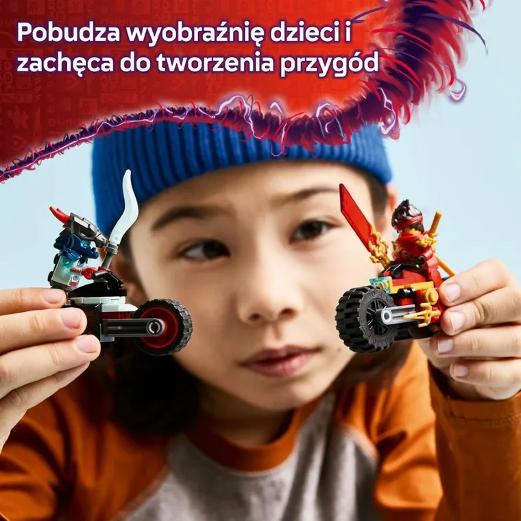 LEGO NINJAGO, Wyścig motocyklowy Kaia, 71838
