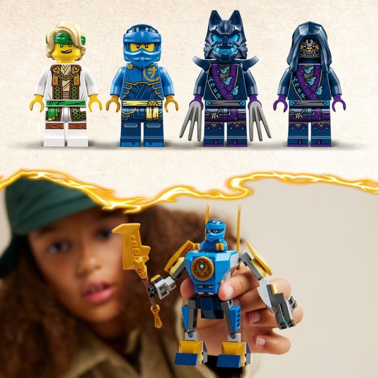 LEGO NINJAGO, Zestaw bitewny z mechem Jaya, 71805