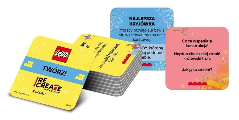 LEGO Recreate. Karty wyzwań. Ocean