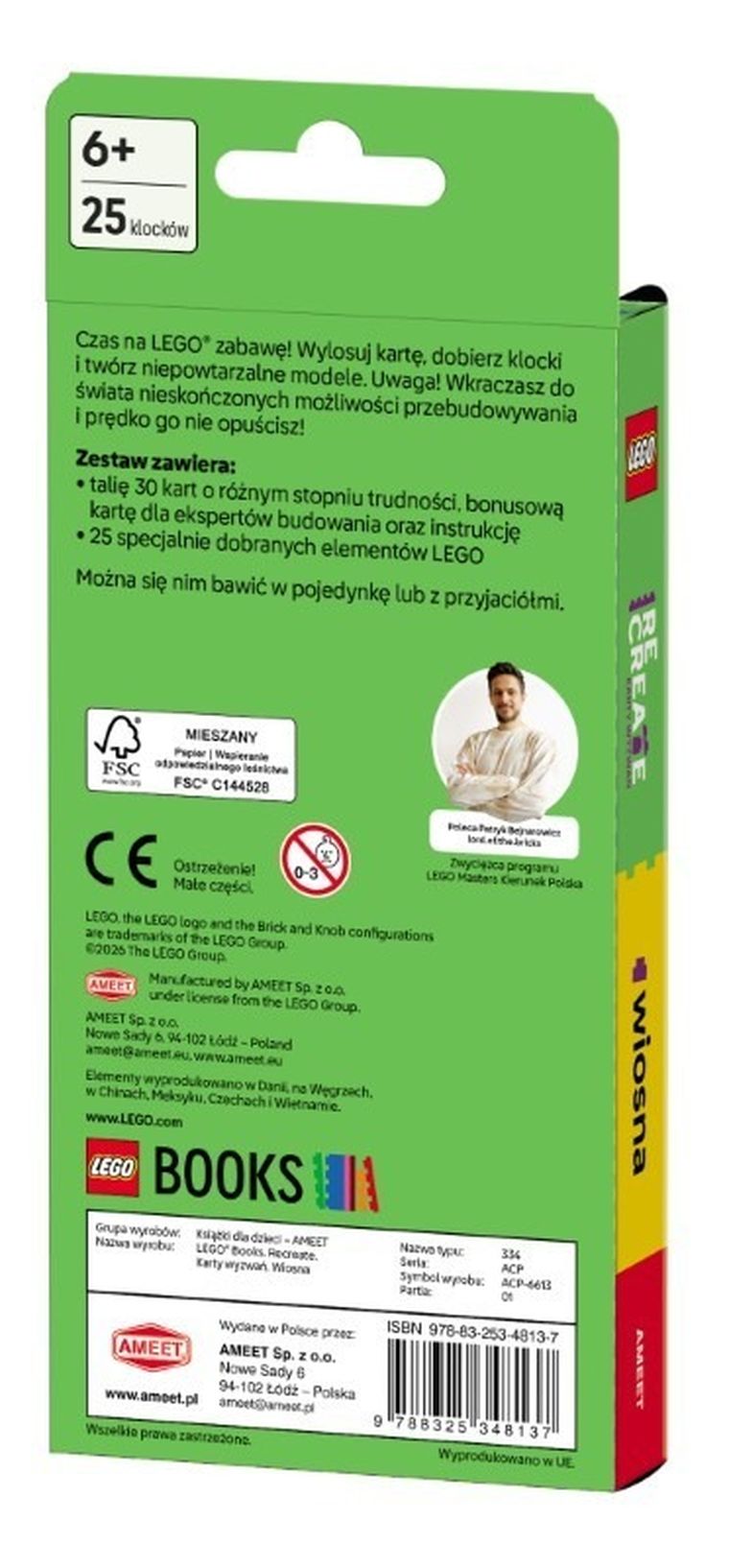 LEGO Recreate. Karty wyzwań. Wiosna ACP-6613