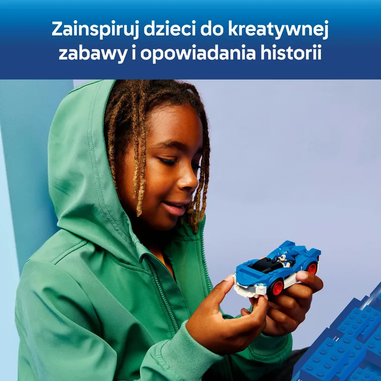 LEGO Sonic the Hedgehog, Sonic: Speedster Lightning, 77117