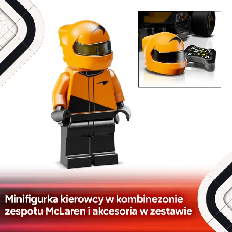 LEGO Speed Champions, Bolid F1 McLaren Team MCL38, 77251