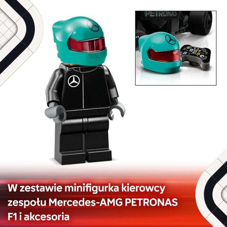 LEGO Speed Champions, Bolid F1 Mercedes-AMG W15, 77244