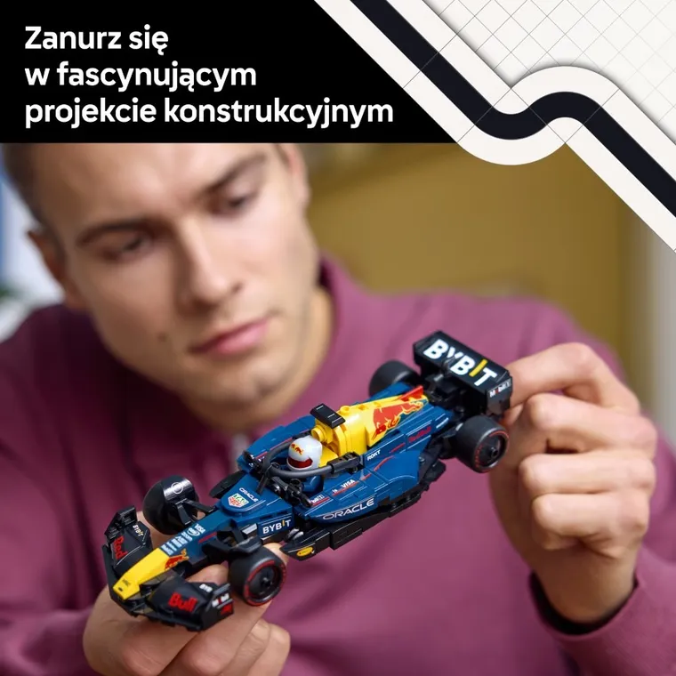 LEGO Speed Champions, Bolid F1 Oracle Red Bull Racing RB20, 77243