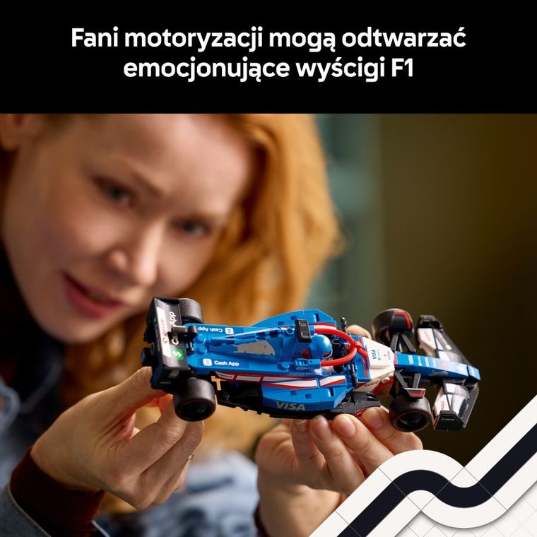 LEGO Speed Champions, Bolid F1 Visa Cash App RB VCARB 01, 77246