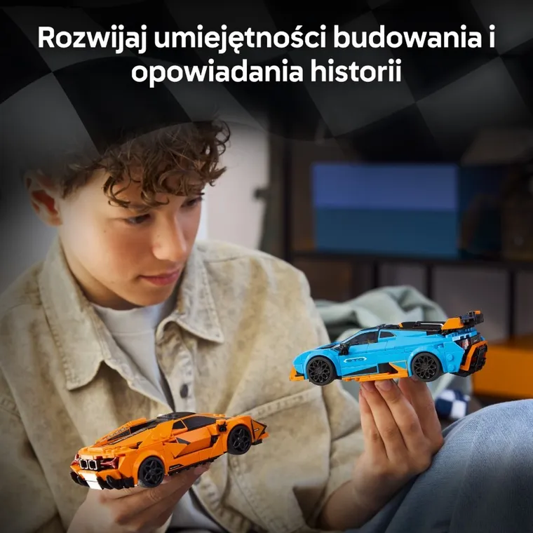 LEGO Speed Champions, Lamborghini Revuelto i Huracán STO, 77238