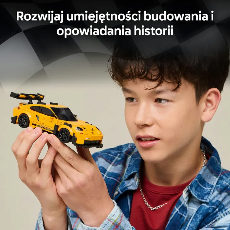 LEGO Speed Champions, Supersamochód Porsche 911 GT3 RS, 77239