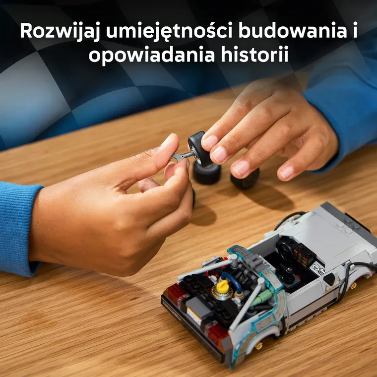 LEGO Speed Champions, Wehikuł czasu z Powrotu do przyszłości, 77256