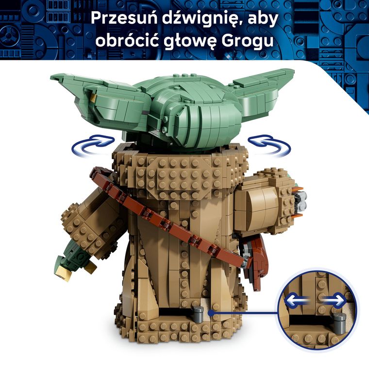 LEGO Star Wars, Grogu (uczeń Mandalorianina), 75446