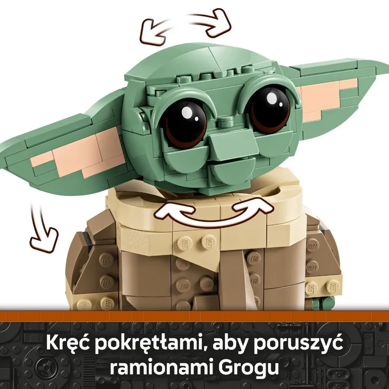 LEGO Star Wars, Grogu w wózku, 75403