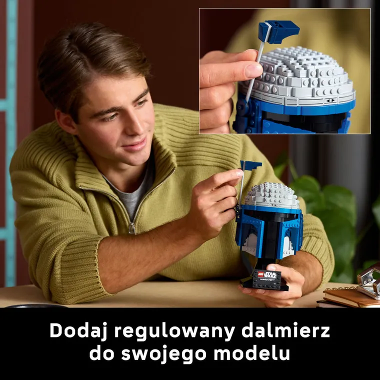 LEGO Star Wars, Hełm Jango Fetta, 75408