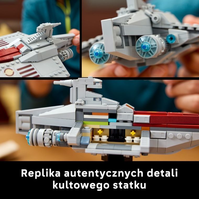 LEGO Star Wars, Krążownik szturmowy typu Acclamator, 75404