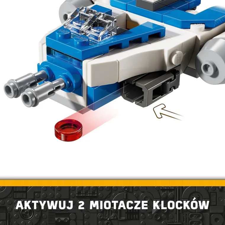 LEGO Star Wars, Mikromyśliwiec Y-Wing kapitana Rexa, 75391