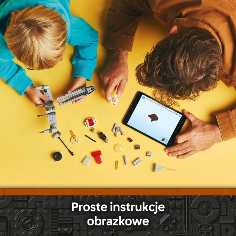 LEGO Star Wars, Myśliwiec N-1 Mando i Grogu, 75410