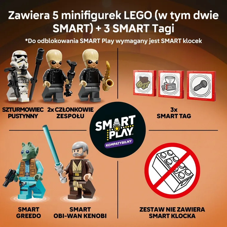 LEGO Star Wars, SMART Play: Kantyna Mos Eisley, 75425