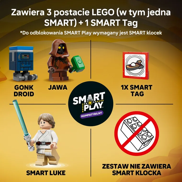 LEGO Star Wars, SMART Play: Śmigacz Luke'a, 75420