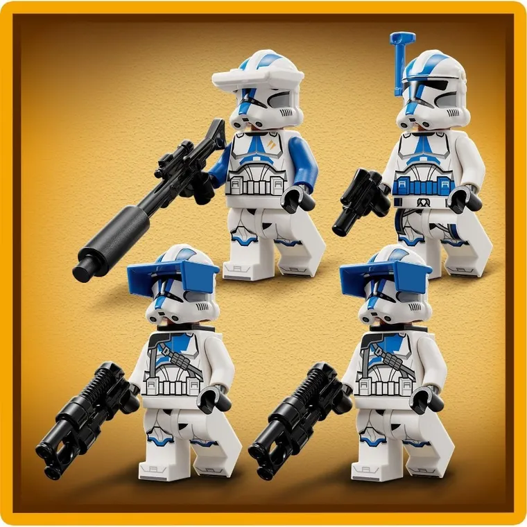 LEGO Star Wars, Zestaw bitewny - żołnierze-klony z 501. legionu, 75345