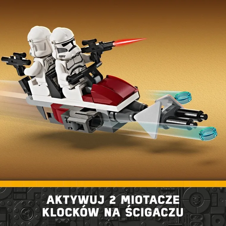 LEGO Star Wars, Zestaw bitewny z żołnierzem armii klonów i droidem bojowym, 75372