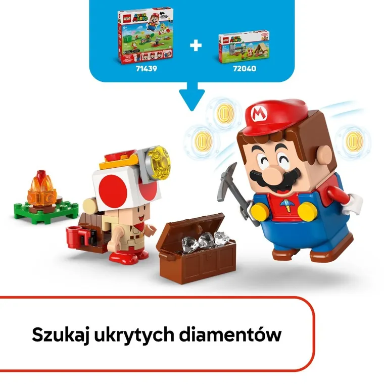 LEGO Super Mario, Captain Toad i obóz, 72040