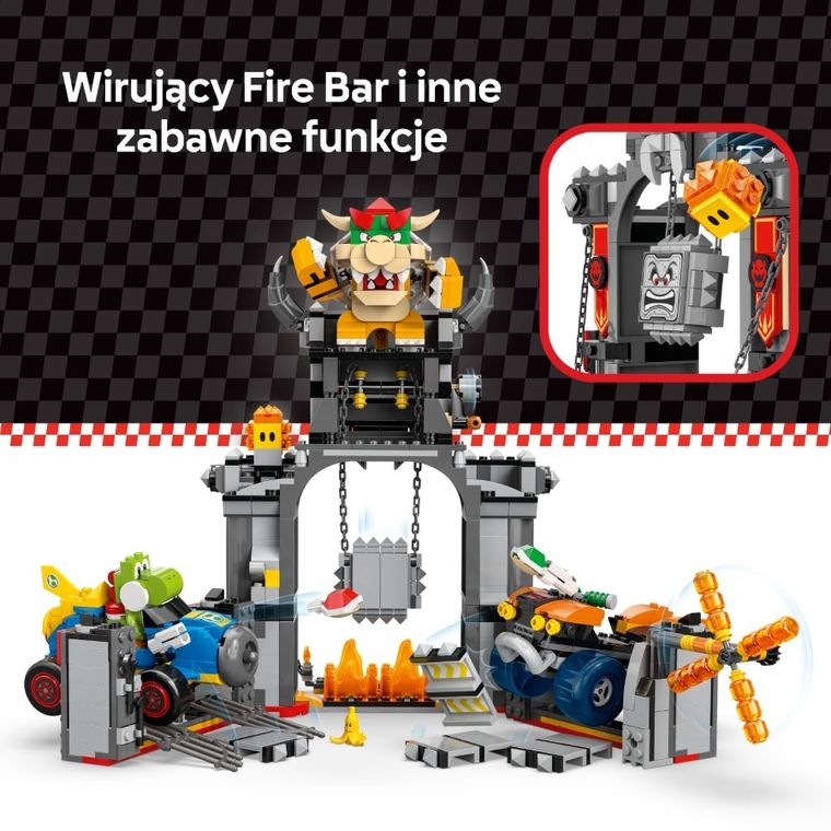LEGO Super Mario, Mario Kart - Bowser i jego zamek, 72039