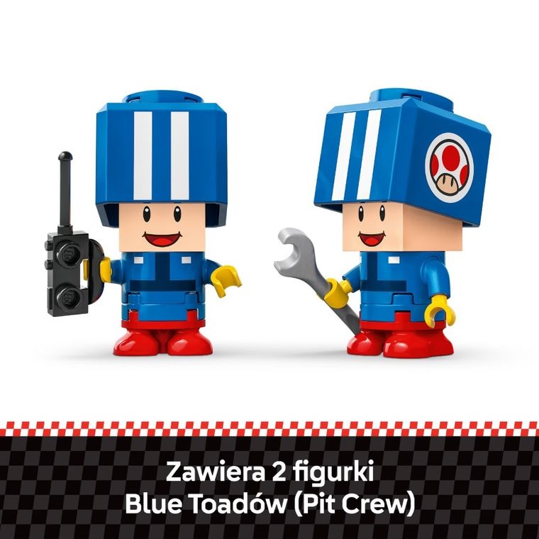 LEGO Super Mario, Mario Kart - Toad i jego garaż, 72035